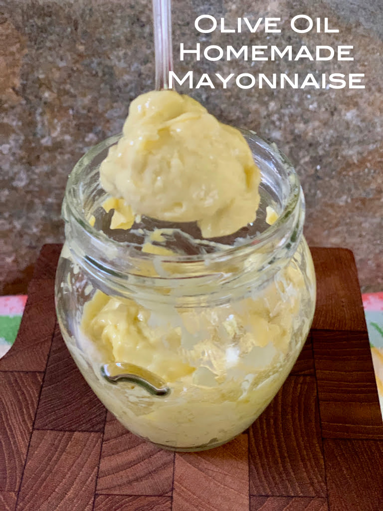 Homemade Olive Oil Mayonnaise (with video)