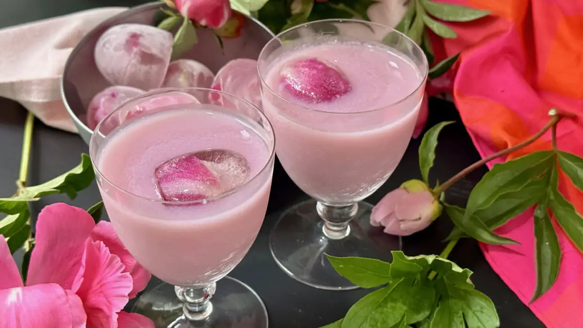 Pink Peony Colada Cocktail Recipe