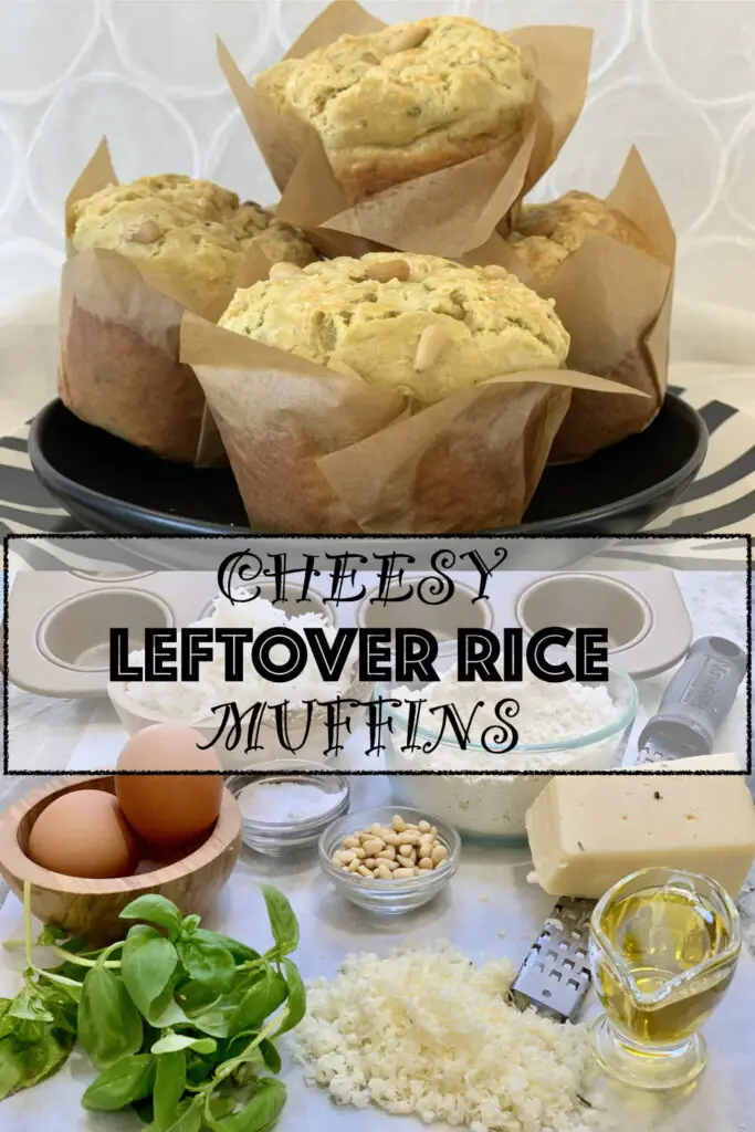 Cheese Leftover Rice Muffins