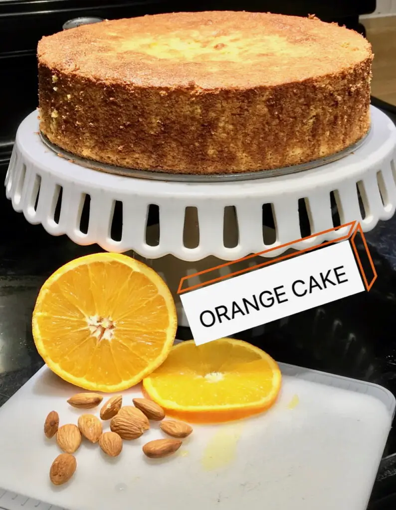 Gluten-Free Whole Orange Flourless Almond Cake