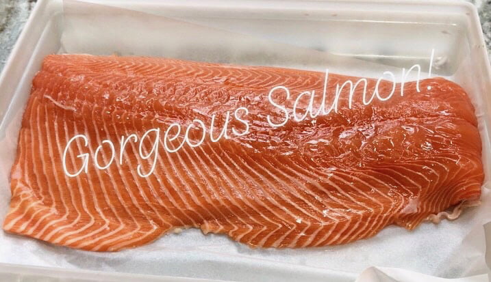 Fatty Raw Salmon