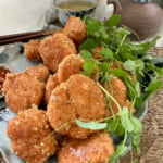 Salmon Croquettes With Chili Honey