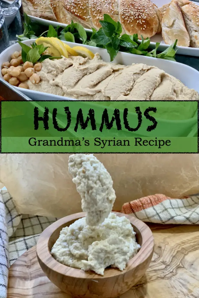 Grandma's Traditional Syrian Hummus