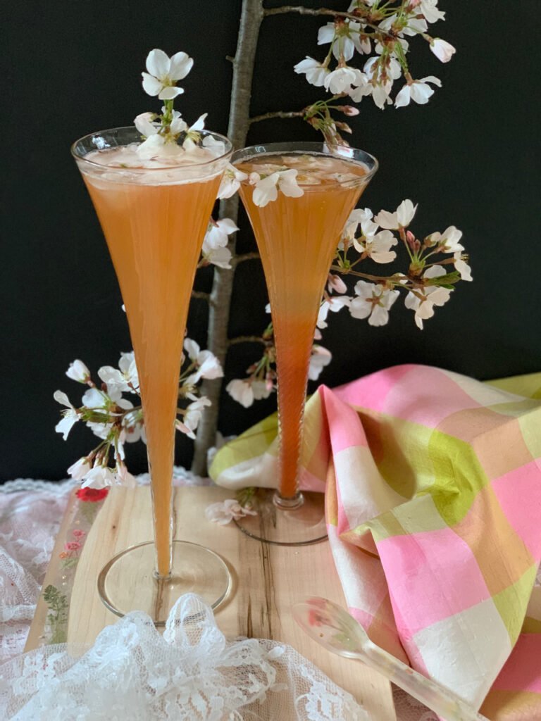 Cherry Blossom Wedding Cocktail