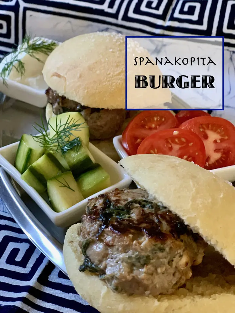 Spanakopita Burger