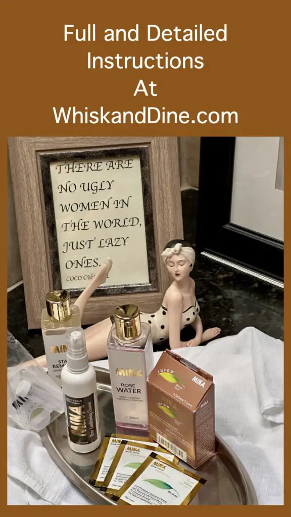 Full And Detailed Instructions At WhiskandDine.com