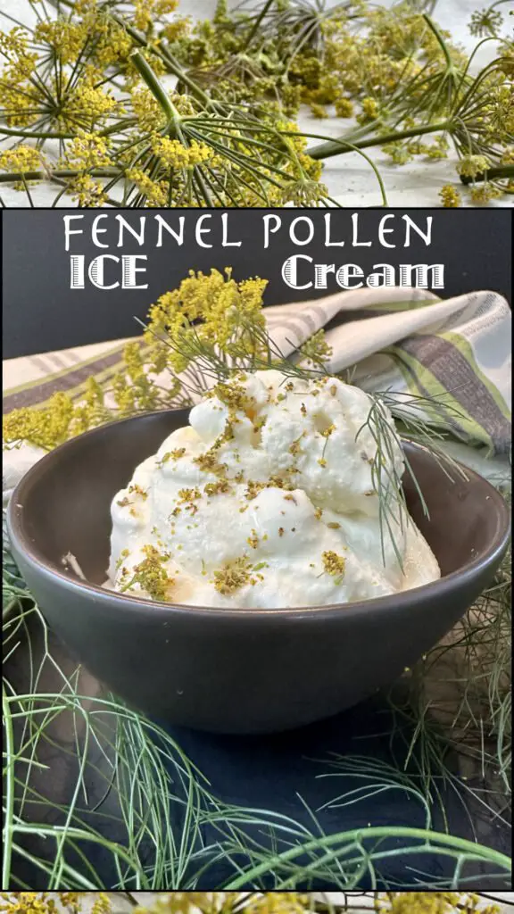 Fennel Pollen Ice Cream