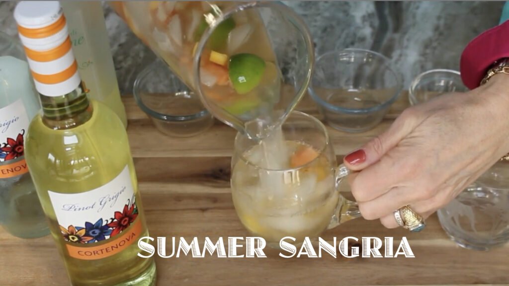 Summer White Wine Fruit Sangria