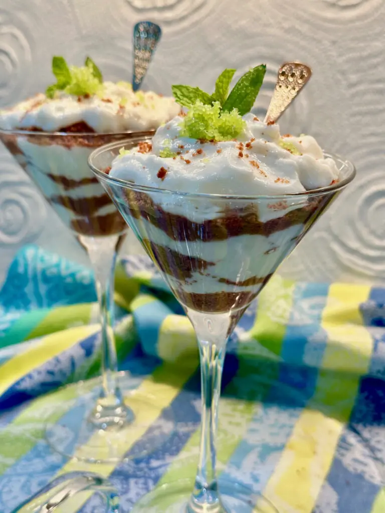 Finger Lime Mojito Mousse