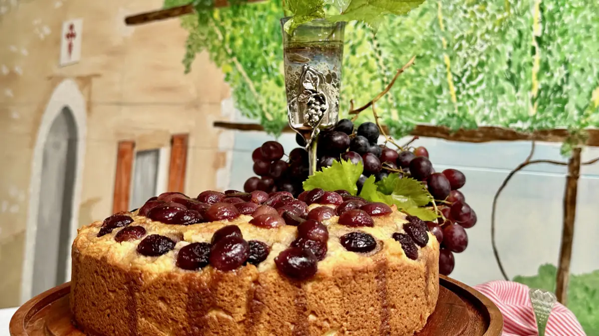 Grape Harvest Celebration Cake Recipe