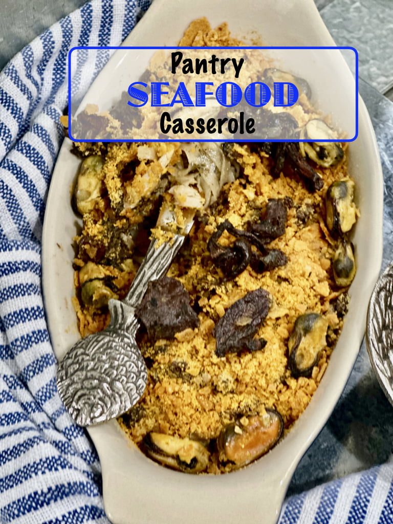 Easy Pantry Seafood Casserole