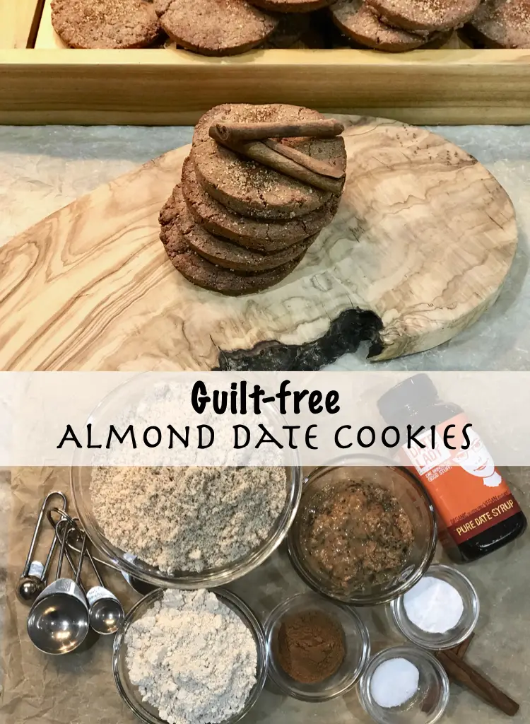 Guilt-free Almond Cookies Sweetened With Dated
