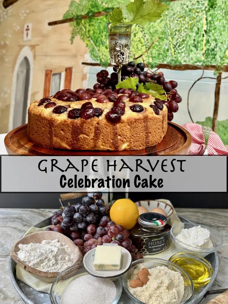 Grape Harvest Celebration Cake