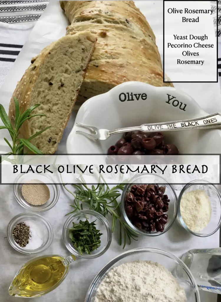 Black Olive Rosemary Bread