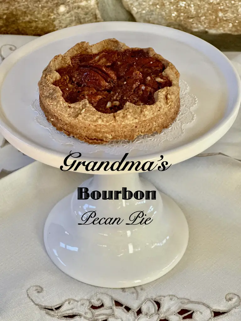 Grandmas Bourbon Pecan Pie Or Tart