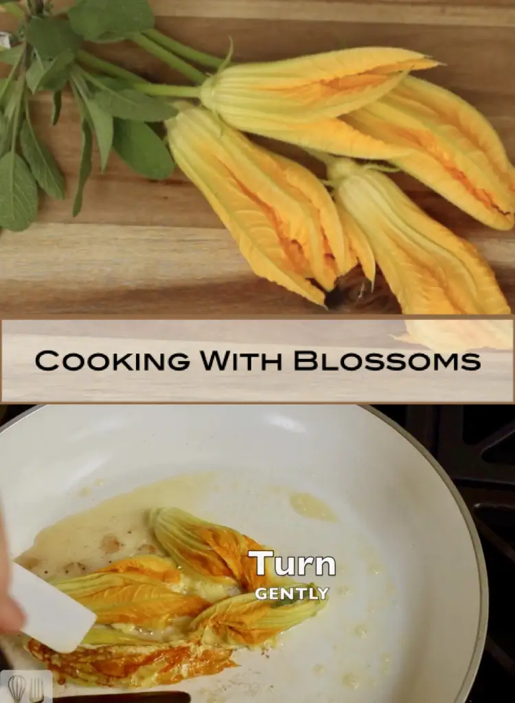 Squash Blossoms Should Be Cooked Gently - Not Fried