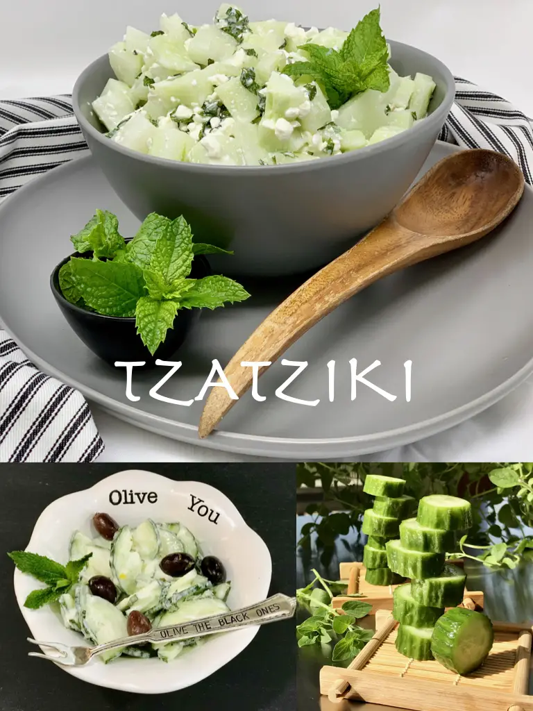 Tzatziki - Yogurt Mint and Cucumber Sauce