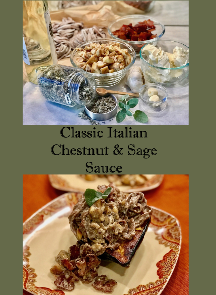 Classic Italian Sage Chestnut Sauce Recipe