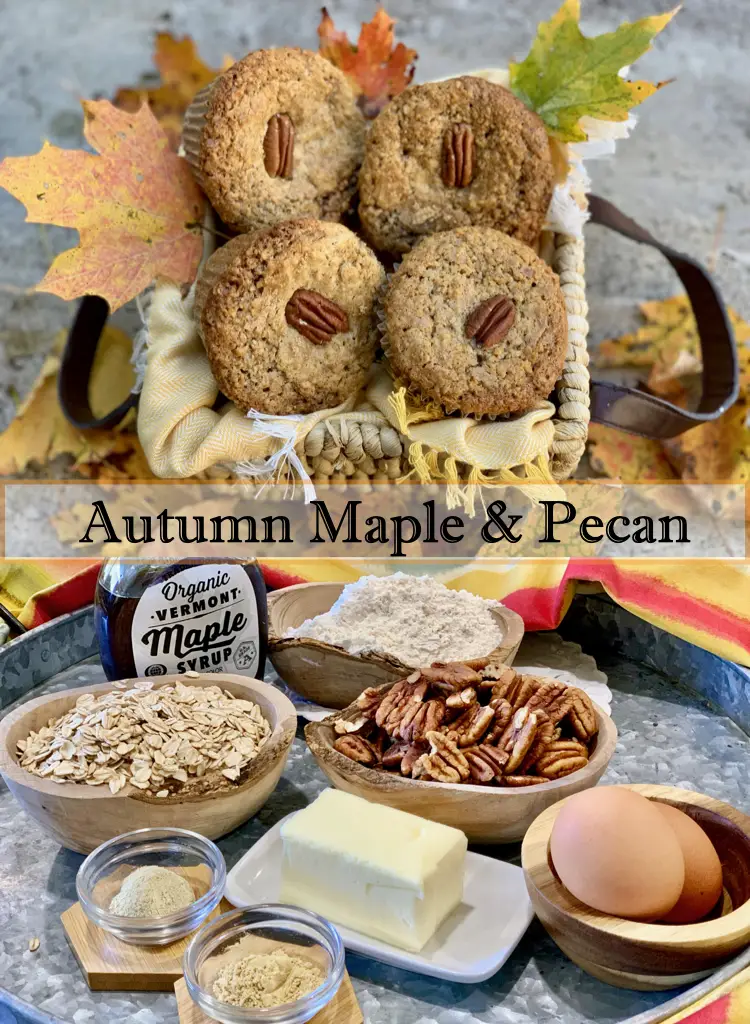 Autumn Maple And Pecan Muffins