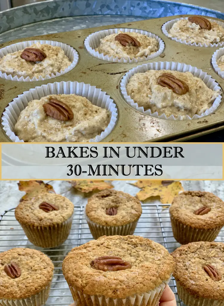 Quick And Easy Maple Pecan Muffins - One Of 52 Best Muffin Recipes