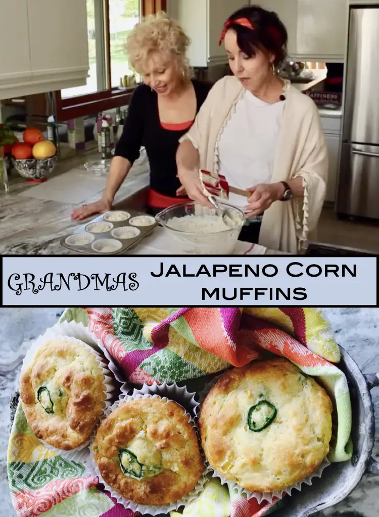 Grandmas Jalapeno Cornbread Muffins
