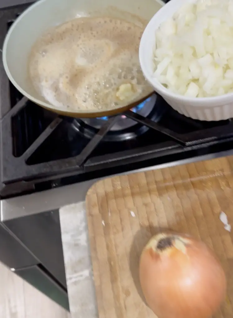 Caramelizing Onions For Richer Flavor In The Batter 