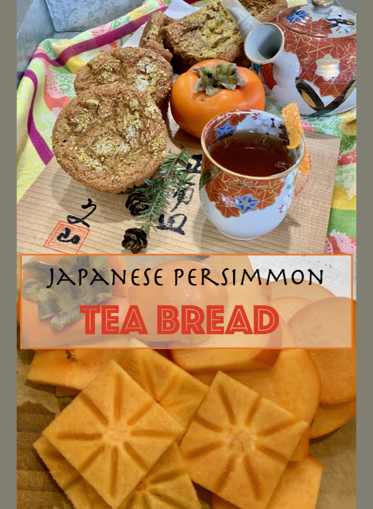 Japanese Persimmon And Pistachio Muffins And Tea Bread