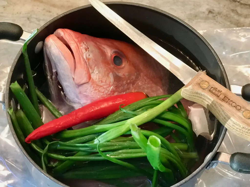 Easy Seafood Stock - Just Ask Your Fish Bonger For A Few Heads!