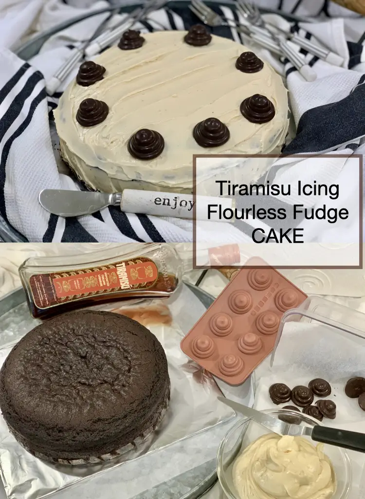 Flourless Fudge Cake Recipe With Tiramisu Icing