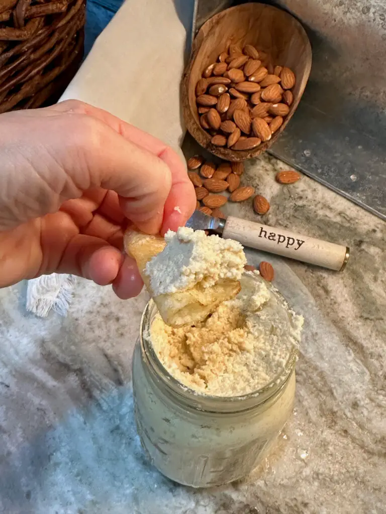 Vegan Almond Dairy-Free Cheese Recipe - Perfect For Spreads Or Dips