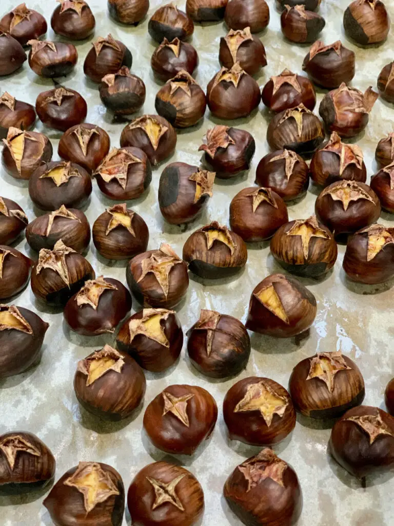Roasted Chestnuts In My Kitchen
