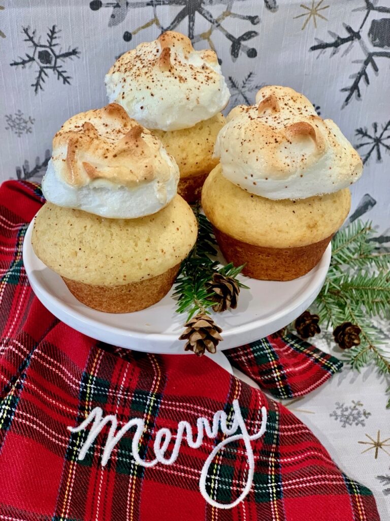 Holiday Eggnog Muffins