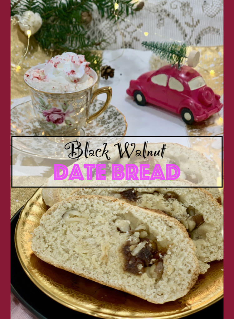 Black Walnut Date Brunch Bread