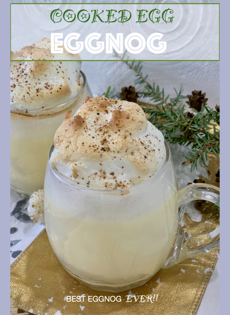 Vintage Eggnog With COOKED Eggs!