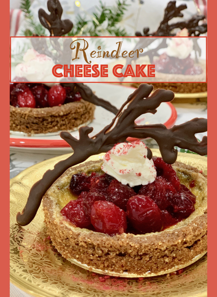 Chocolate Reindeer Cheesecake