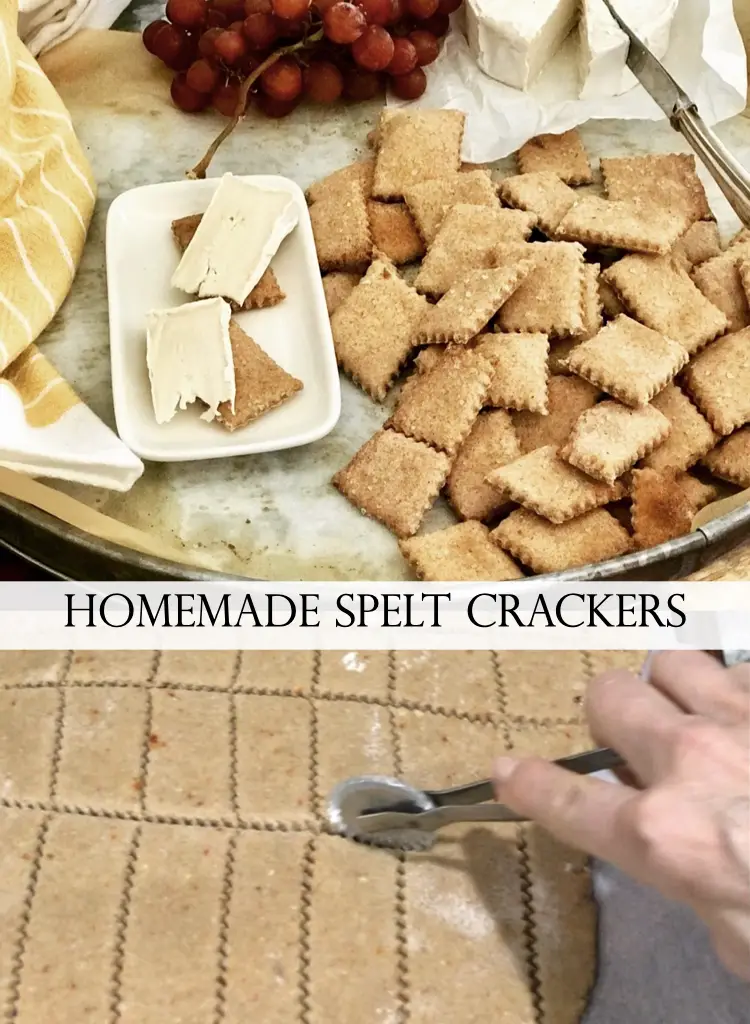 Homemade Spelt Crackers With Herbs And Sea Salt