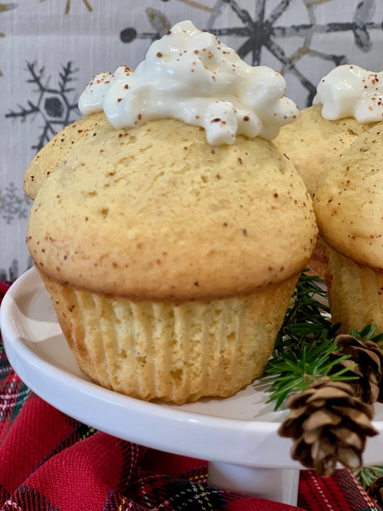 The Perfect Holiday Eggnog Muffin For A Cold Winter Day
