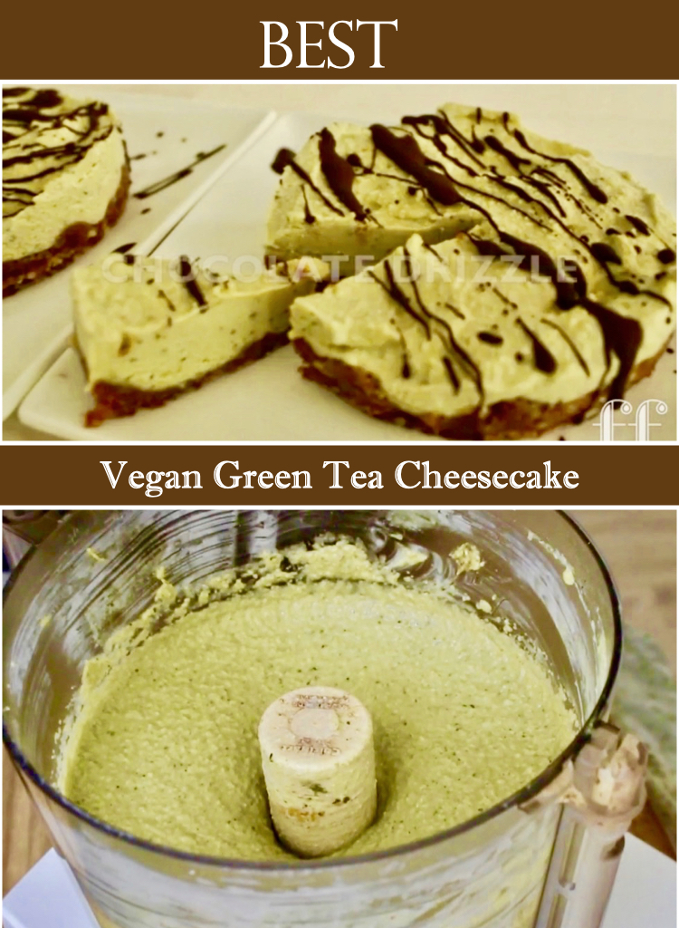 Best Vegan Green Tea Cheesecake