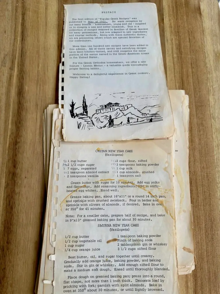 Since The 70's This Cookbook From The Greek Church Has Inspired Many Of My Recipes
