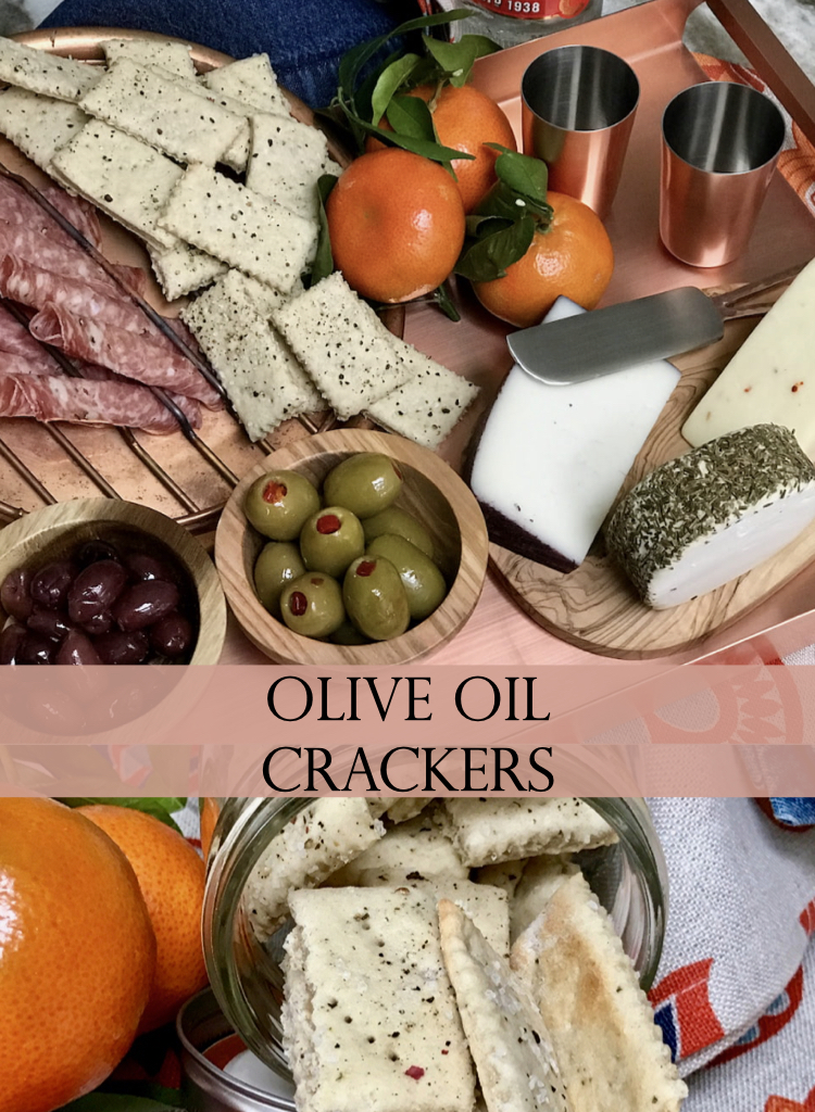 Homemade Olive Oil Crackers Are The Best!