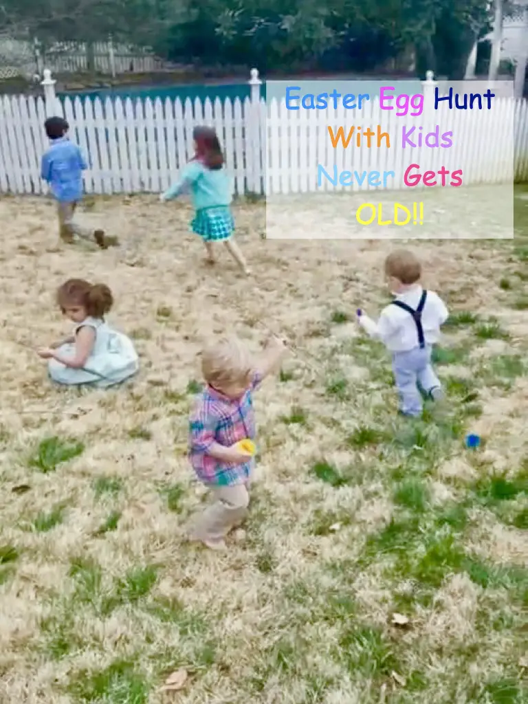 Easter Egg Hunt With The Kids Never Gets Old!