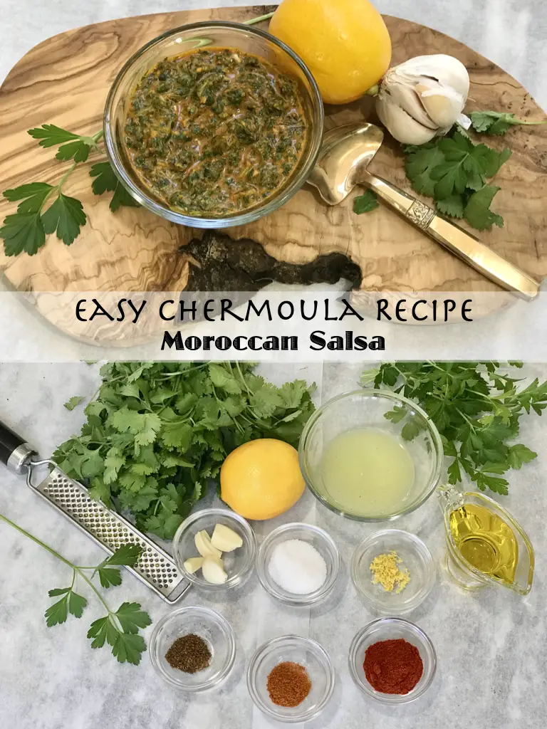 Easy Chermoula Recipe - Moroccan Salsa