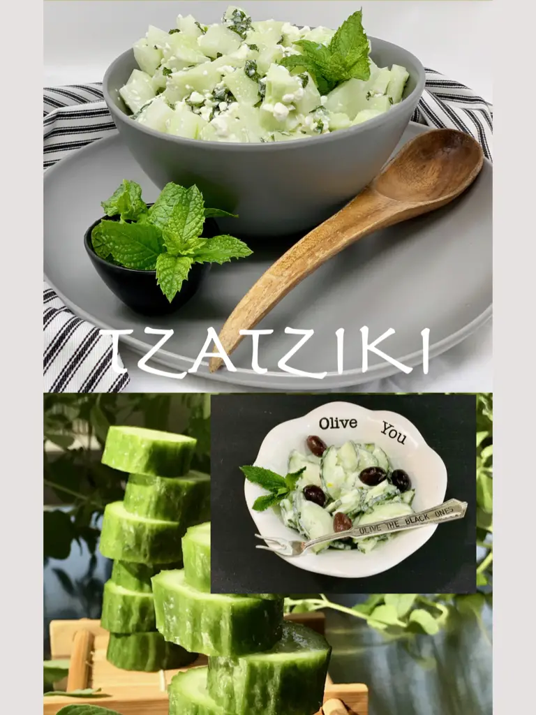 Fresh Mint Garden Cucumber Salad