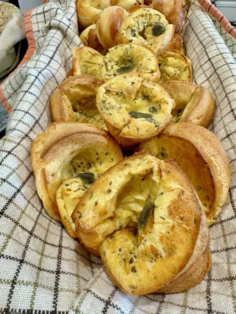 The BEST Savory Yorkshire Pudding Popovers Ever!