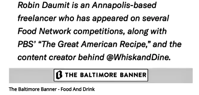 The Baltimore Banner Food And Drink Writer