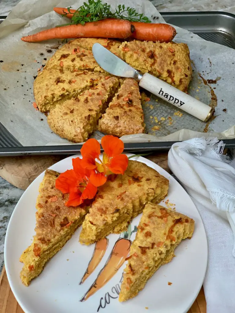 Carrot Ginger NOT Cake Scones - A British Recipe Tweaked By An American