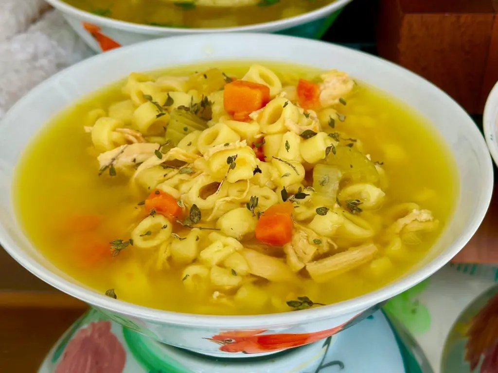 Greek Avgolemono Chicken Soup - Double T Diner