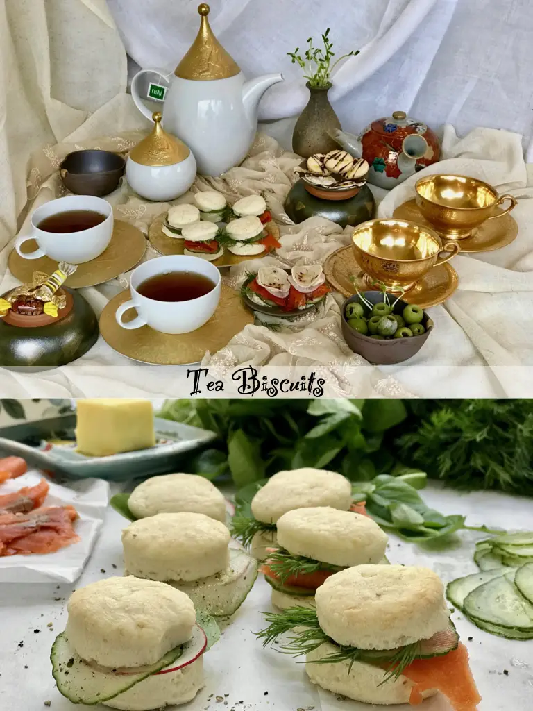 Tea Biscuits - American Style - For A Variety Of Tea Sandwich Fillings