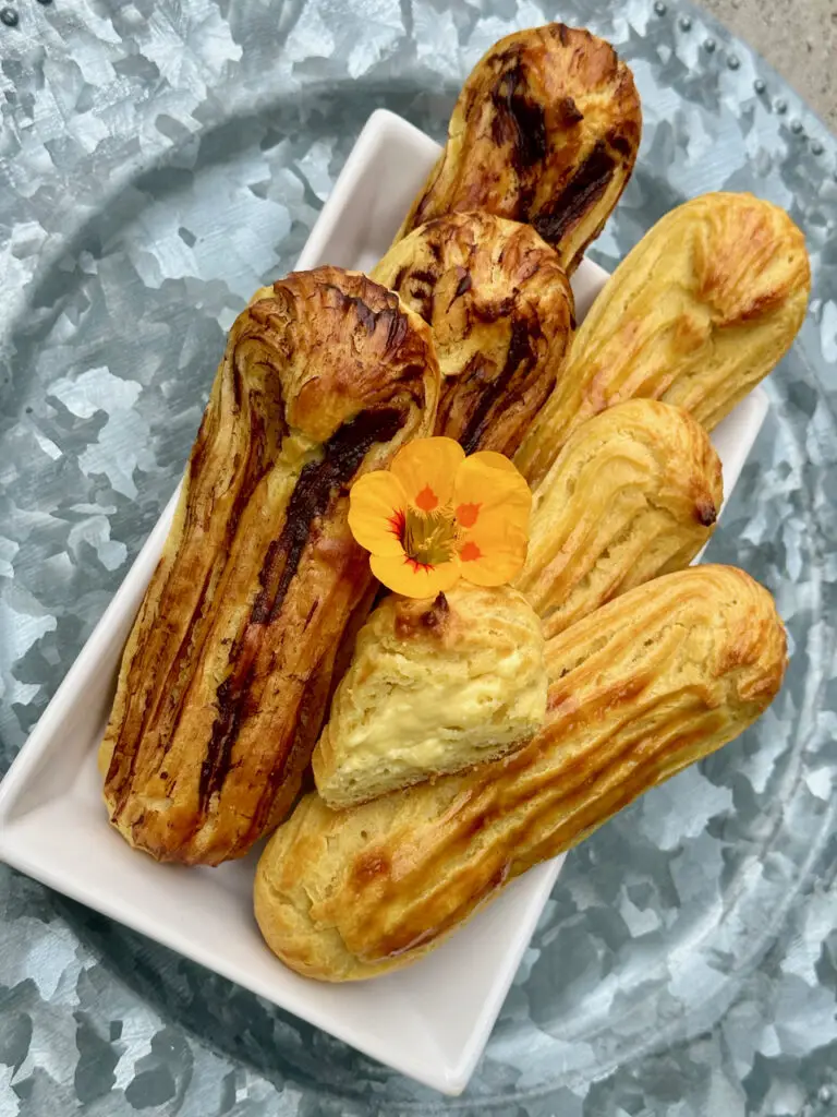 Passion Fruit Eclairs With Or Without Chocolate