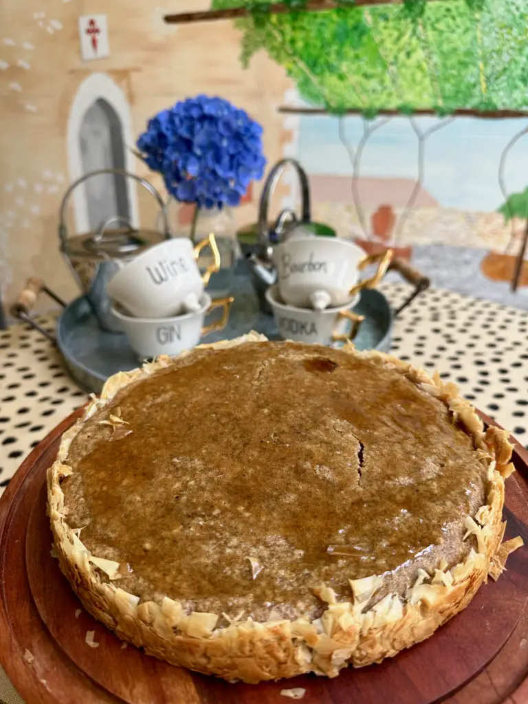 Leftover Phyllo Dough Baklava Tart